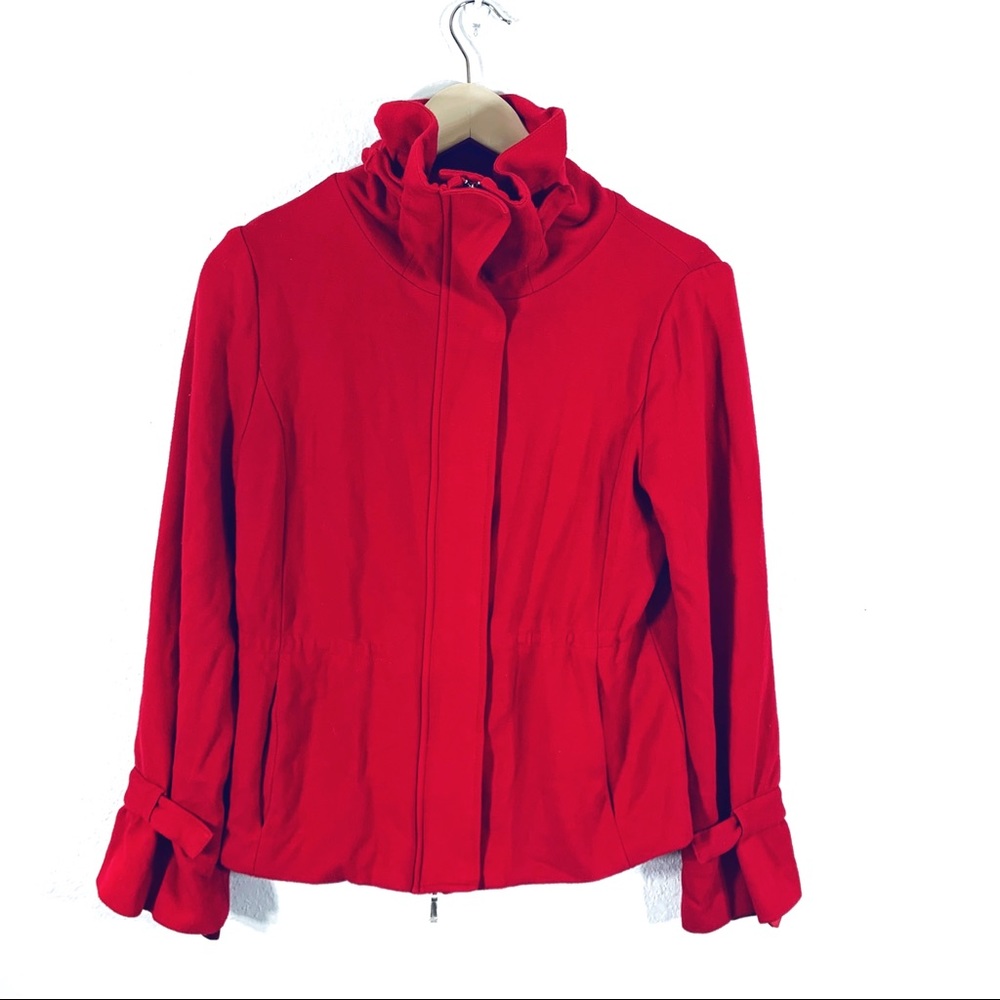 Red Coat Size S by Ann Kline